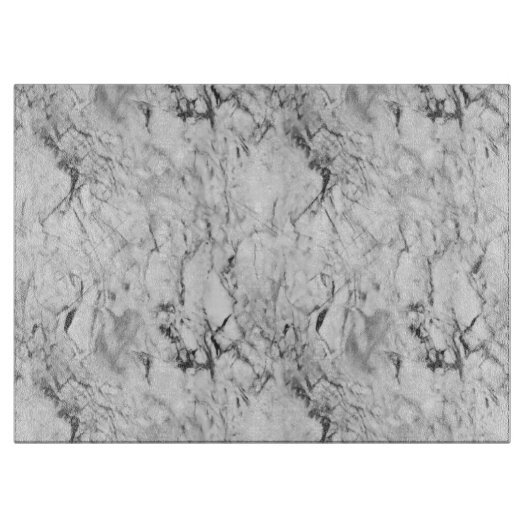 Witte marmer snijplank (Voorkant)