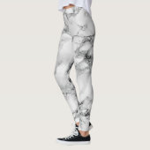 Witte marmer Stone Leggings (Links)