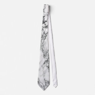 Witte marmer Stone Stropdas