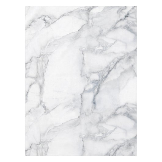 Witte marmer tafelkleed (Voorkant)