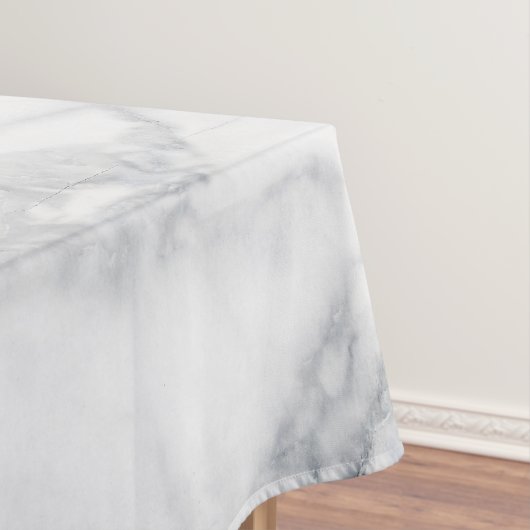 Witte marmer tafelkleed (Voorbeeld)