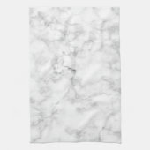 Witte marmer theedoek (Verticaal)