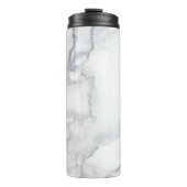 Witte marmer thermosbeker (Voorkant)