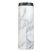 Witte marmer thermosbeker (Achterkant)