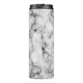 Witte marmer thermosbeker (Achterkant)