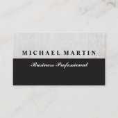 Witte marmer | Twee ton Visitekaartje (Voorkant)