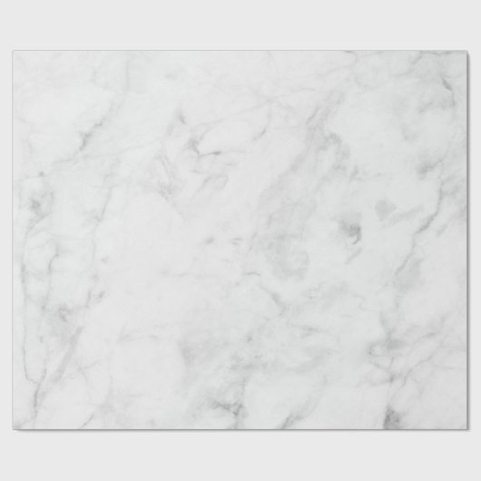 Witte marmer VII Cadeaupapier (Vlak)