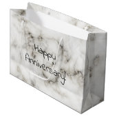 witte marmerdag groot cadeauzakje (Voorkant Gekanteld)