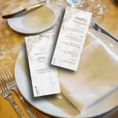 Witte Marmeren Bloemen Kant Islamitische Moslim Hu Menu