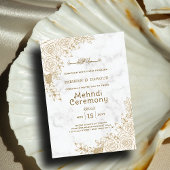 Witte Marmeren Bloemen Kant Islamitische Moslim Me Kaart