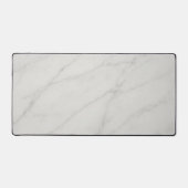 Witte marmeren bureaumat (Voorkant)