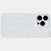 Witte Marmeren iPhone 16 Pro Hoesje (Achterkant (horizontaal))