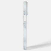 Witte Marmeren iPhone 16 Pro Hoesje (Achterkant / Rechts)