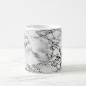 Witte Marmeren Koffie Mok (Center)