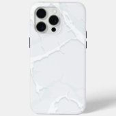 Witte marmeren schroot Elegant Case-Mate iPhone Case (Achterkant)