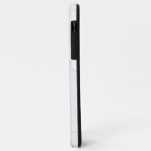Witte marmeren schroot Elegant Case-Mate iPhone Case (Achterkant/links)