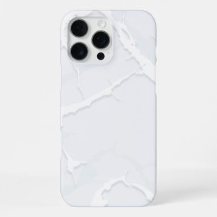Witte marmeren schroot Elegant iPhone 16 Pro Max Hoesje