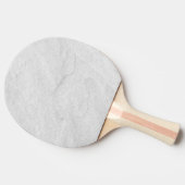 Witte Marmeren Steen Tafeltennisbatje (Zijkant)