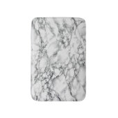 Witte Marmeren Stenen Badmat Modern Ontwerp (Voorkant Verticaal)