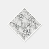 Witte marmeren stenen servetten modern design (Hoek)