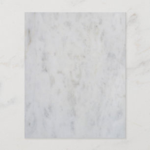 Witte marmerpatroon flyer