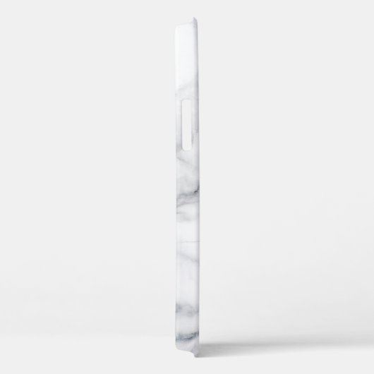 Witte marmertextuur Case-Mate iPhone case (Achterkant / Rechts)