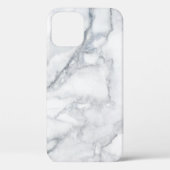 Witte marmertextuur Case-Mate iPhone case (Achterkant)