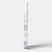 Witte marmertextuur Case-Mate iPhone case (Achterkant / Rechts)