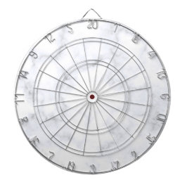 Witte marmertextuur dartbord