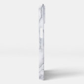 Witte marmertextuur iPhone hoesje (Rechterkant)