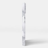 Witte marmertextuur iPhone hoesje (Rechterkant)