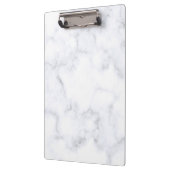 Witte marmertextuur klembord (Links)