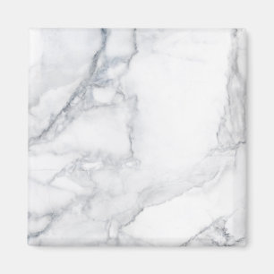 Witte marmertextuur magneet