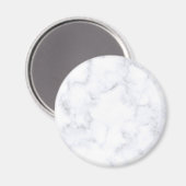 Witte marmertextuur magneet (Voorkant / Achterkant)