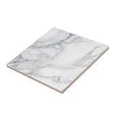 Witte marmertextuur tegeltje (Zijkant)