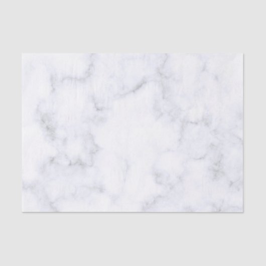 Witte marmertextuur tissuepapier (Voorkant)