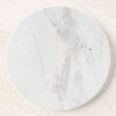 Witte marmerzandsteen Onderzetter (Voorkant)