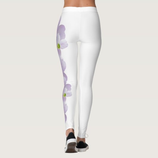 Witte Massachusetts State Mayflower Leggings (Achterkant)