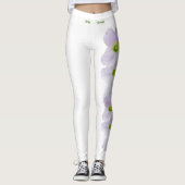Witte Massachusetts State Mayflower Leggings (Voorkant)