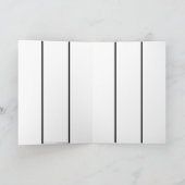 Witte meervoudige Bladwijzer Kaart (Binnen)