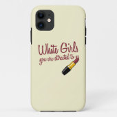 Witte meisjes Case-Mate iPhone case (Achterkant)