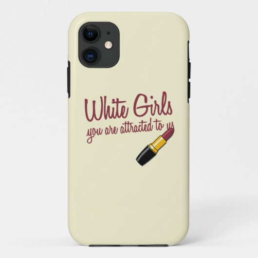 Witte meisjes Case-Mate iPhone case (Achterkant)