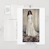 Witte Meisjes in Wit door James Mcneill Whistler Briefkaart (Voorkant / Achterkant)