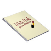 Witte meisjes notitieboek (Rechterzijde)