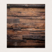 Witte met getextureerde borden Accent Recipent Ten Visitekaartje (Binnenkant ongevouwen)