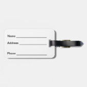 WITTE MET GROENE EN GOUDE GLITTER KIJKSJAMROCKS BAGAGELABEL (Achterkant horizontaal)