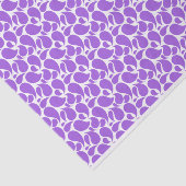 WITTE MET LAVENDER PAISLEY PATTERS TISSUEPAPIER (Detail)