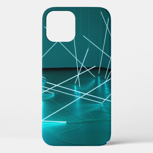 WITTE METALE LIJSTEN Case-Mate iPhone CASE (Achterkant)
