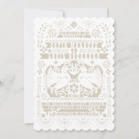Witte Mexicaanse Fantail Duiven Papel Picado Bruil