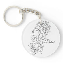 Witte minimale Abstracte bloemen